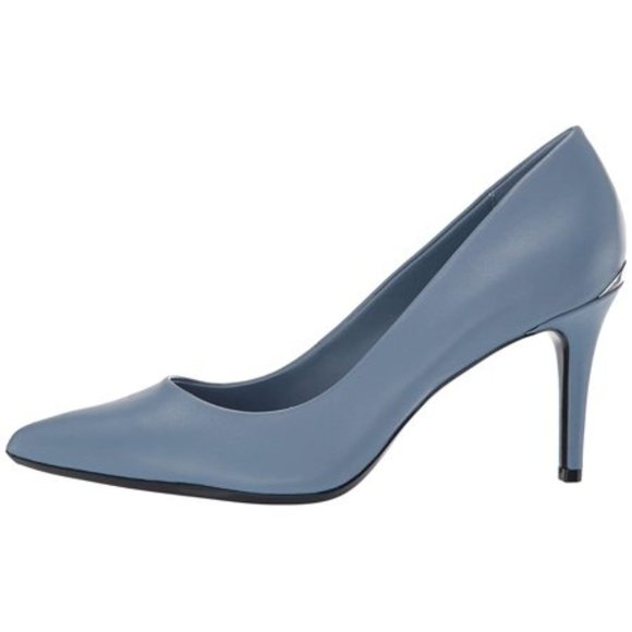 calvin Shoes - Calvin Klein Gayle Nappa Stone Blue SIZE 9.5M